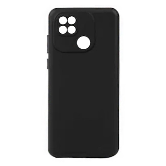 Silicone Case with Camera Shield for Xiaomi Redmi 10a Black